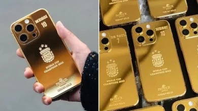 شراء هاتف آيفون ذهبي