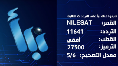 تردد قناة نبأ 2026 الجديد وخطوات تثبيت Nabaa TV على موقع حدوتة بطريقة سهلة ومفصلة