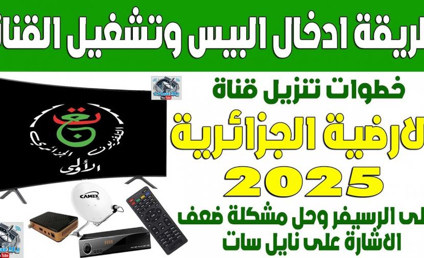 خطوات استقبال تردد القناة الجزائرية الأرضية وتشغيل شفرتها لمباريات أمم إفريقيا 2025 بأسلوب محترف وجذاب