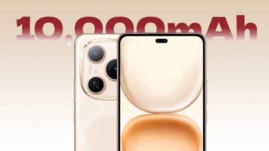 شاومي وهونر يقدمان هاتف أنيق ببطارية عملاقة بقوة عشرة آلاف ميللي أمبير