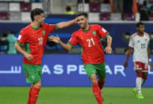 منتخب المغرب يحقق انتصارا مثيرا على الأردن ويتوج بكأس العرب بعد مباراة حماسية