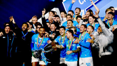 نابولي يعود للصدارة بعد 11 عامًا في كأس السوبر الإيطالي بالرياض في احتفال تاريخي