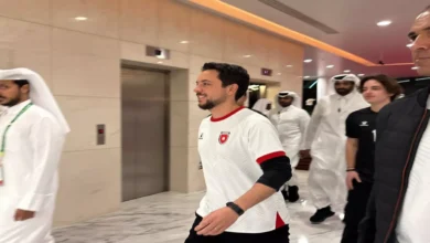 ولي العهد الأردني يصل ستاد البيت شخصيا لدعم النشامى في المواجهة الحاسمة أمام السعودية