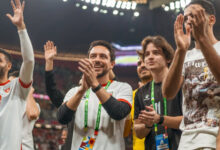 ولي العهد يشيد بتشجيع الجماهير الأردنية المتواصل من البداية حتى صافرة النهاية في مباراة حماسية